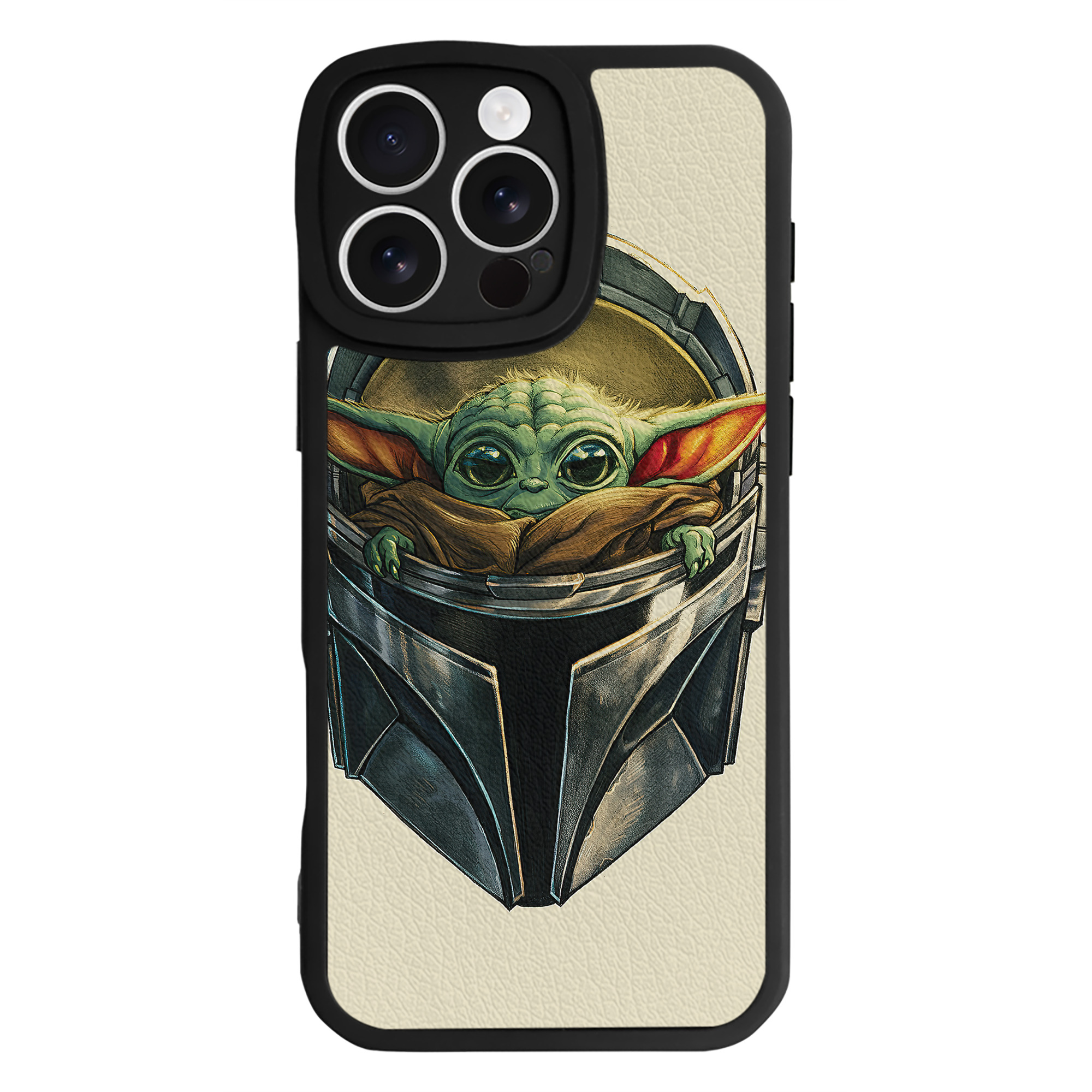 （画像用） スター・ウォーズ Star Wars 【iPhone 16シリーズ対応】シリコンスマホケース（レザー調） 材質：シリコン